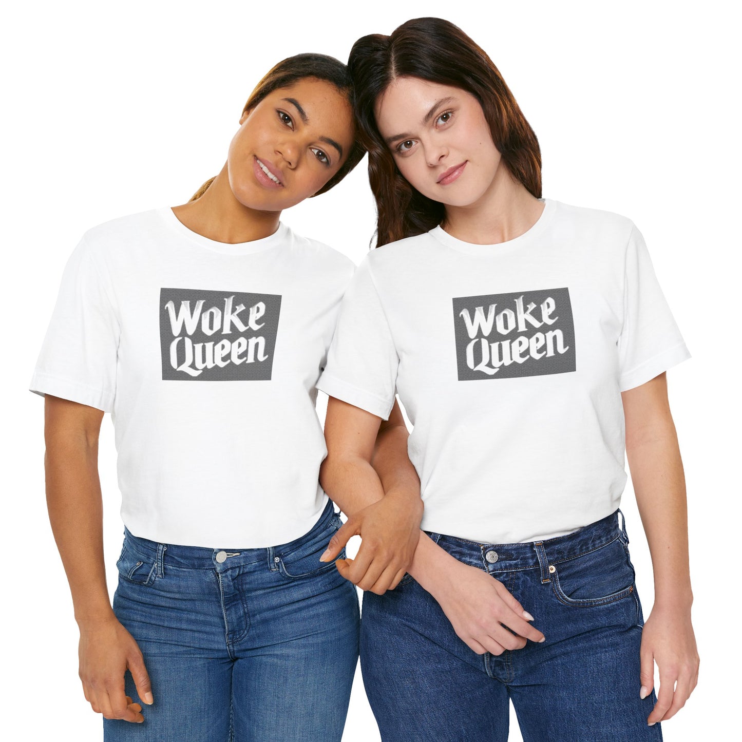 Unisex Woke Queen Jersey Short Sleeve Tee