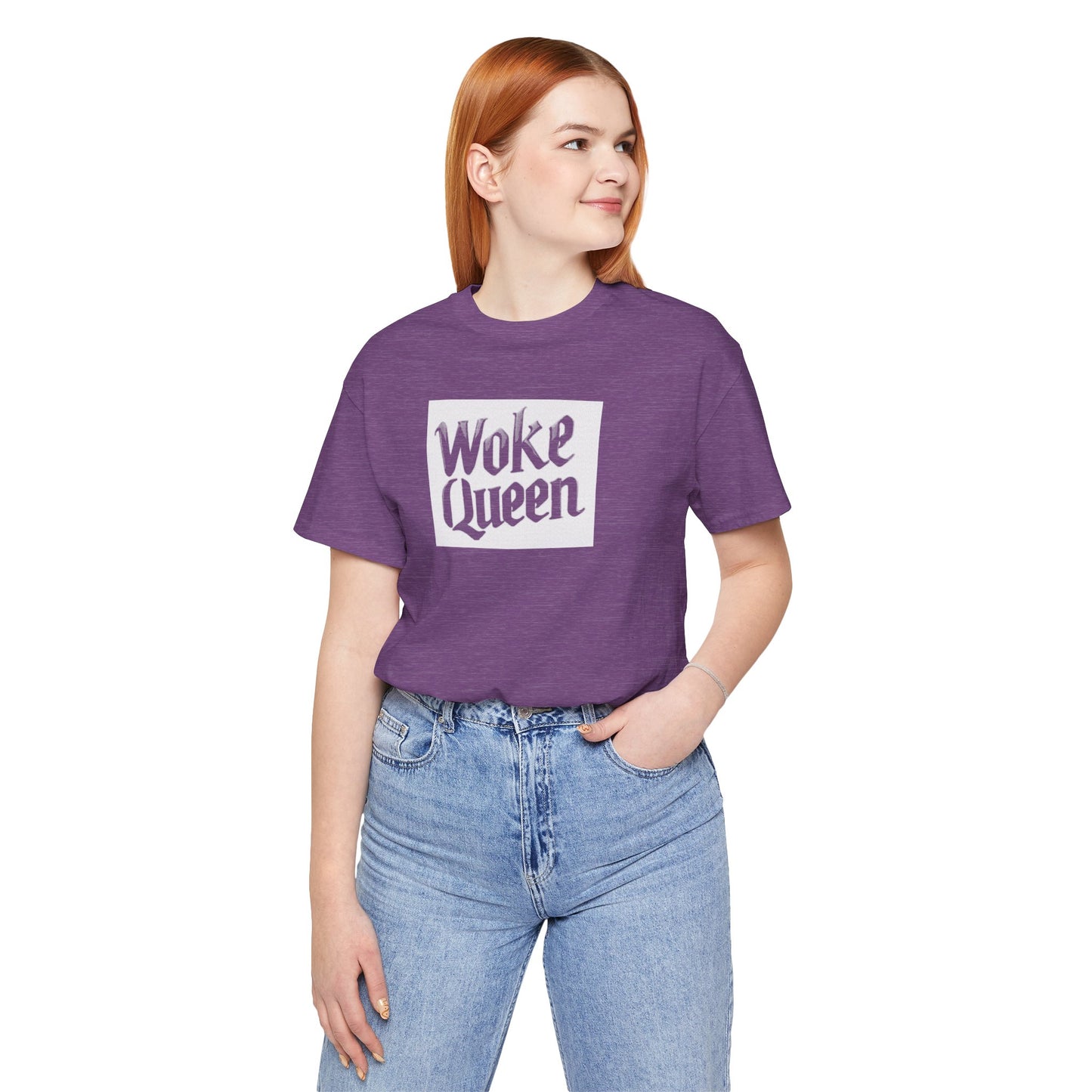Unisex Woke Queen Jersey Short Sleeve Tee
