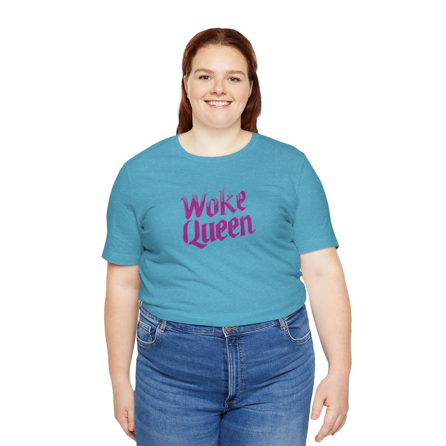 Unisex Woke Queen Jersey Short Sleeve Tee