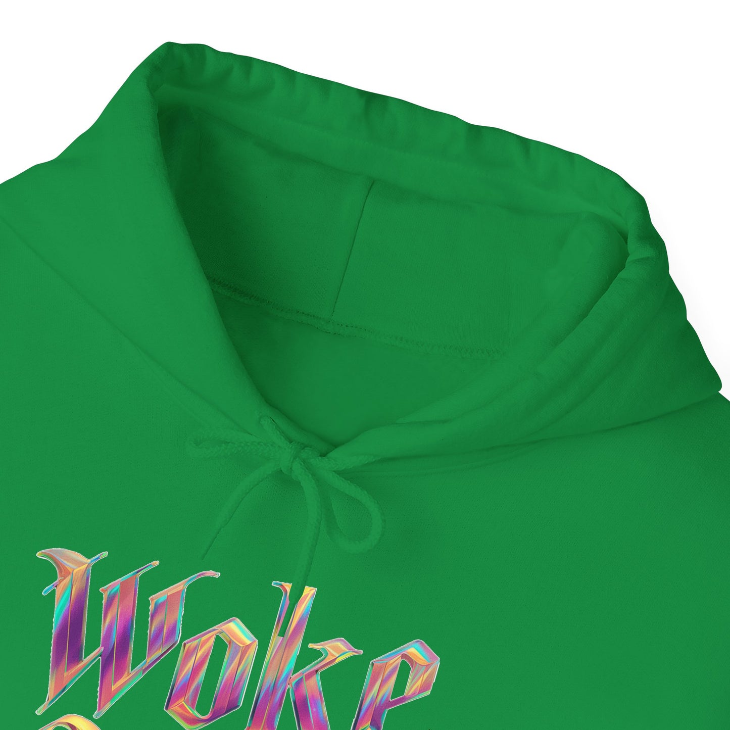 Unisex Woke Queen Gothic Iridescence Hooded Sweatshirt