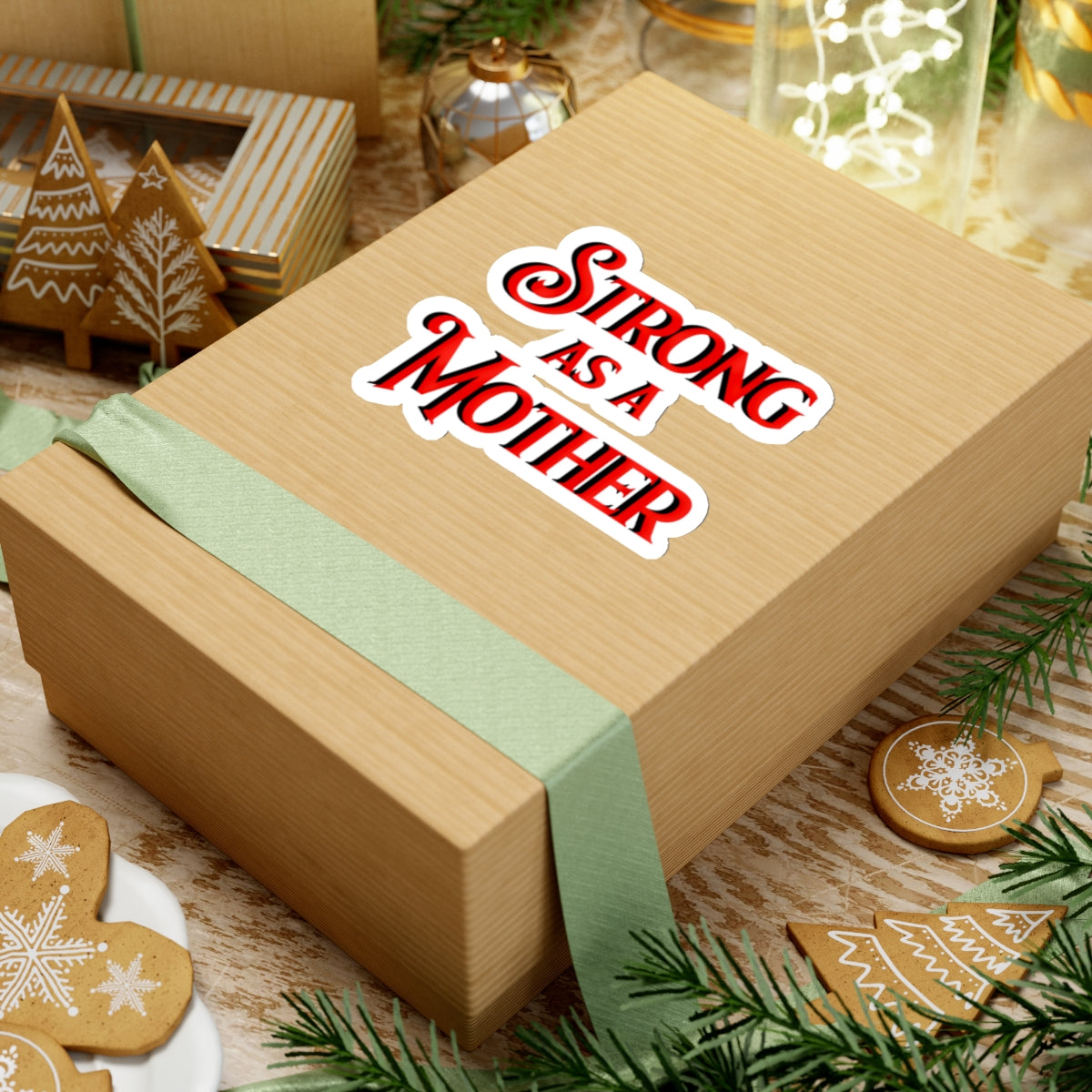 Strong as a Mother Sticker