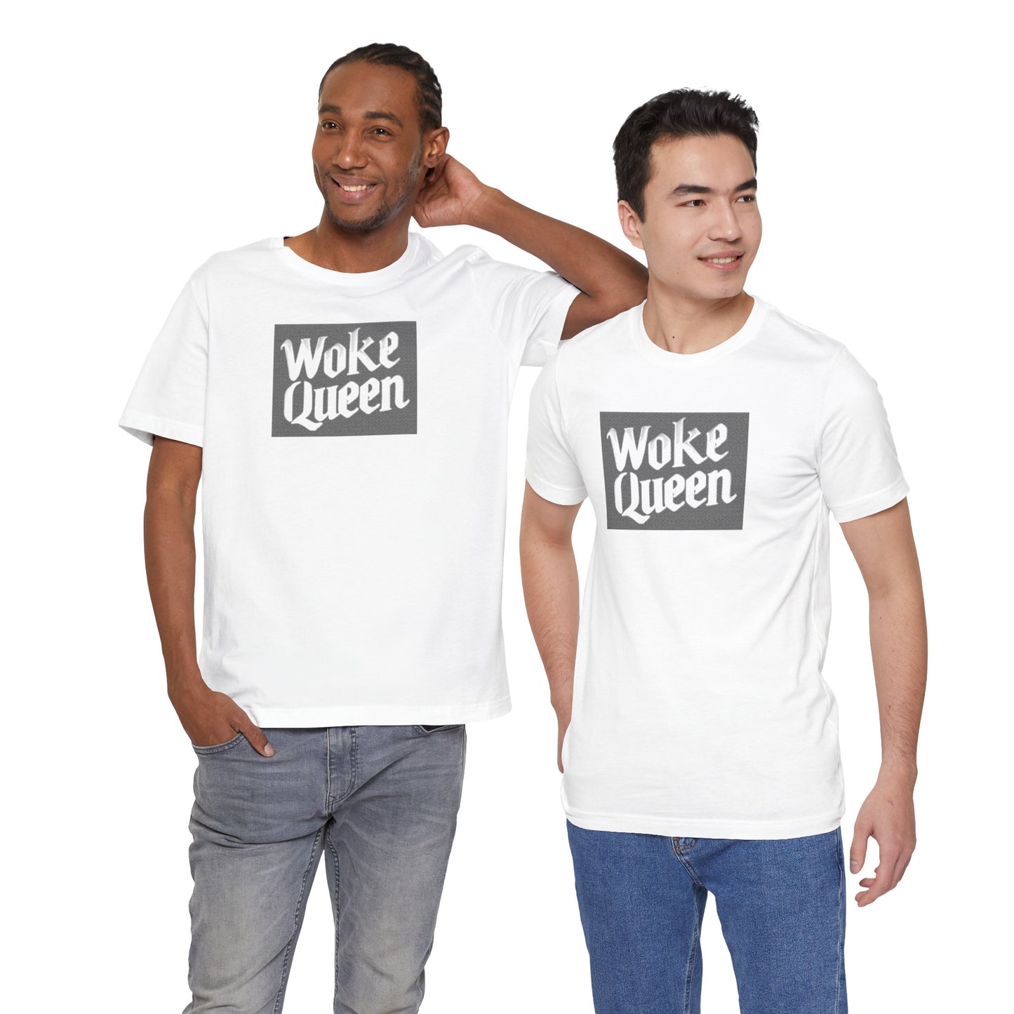Unisex Woke Queen Jersey Short Sleeve Tee