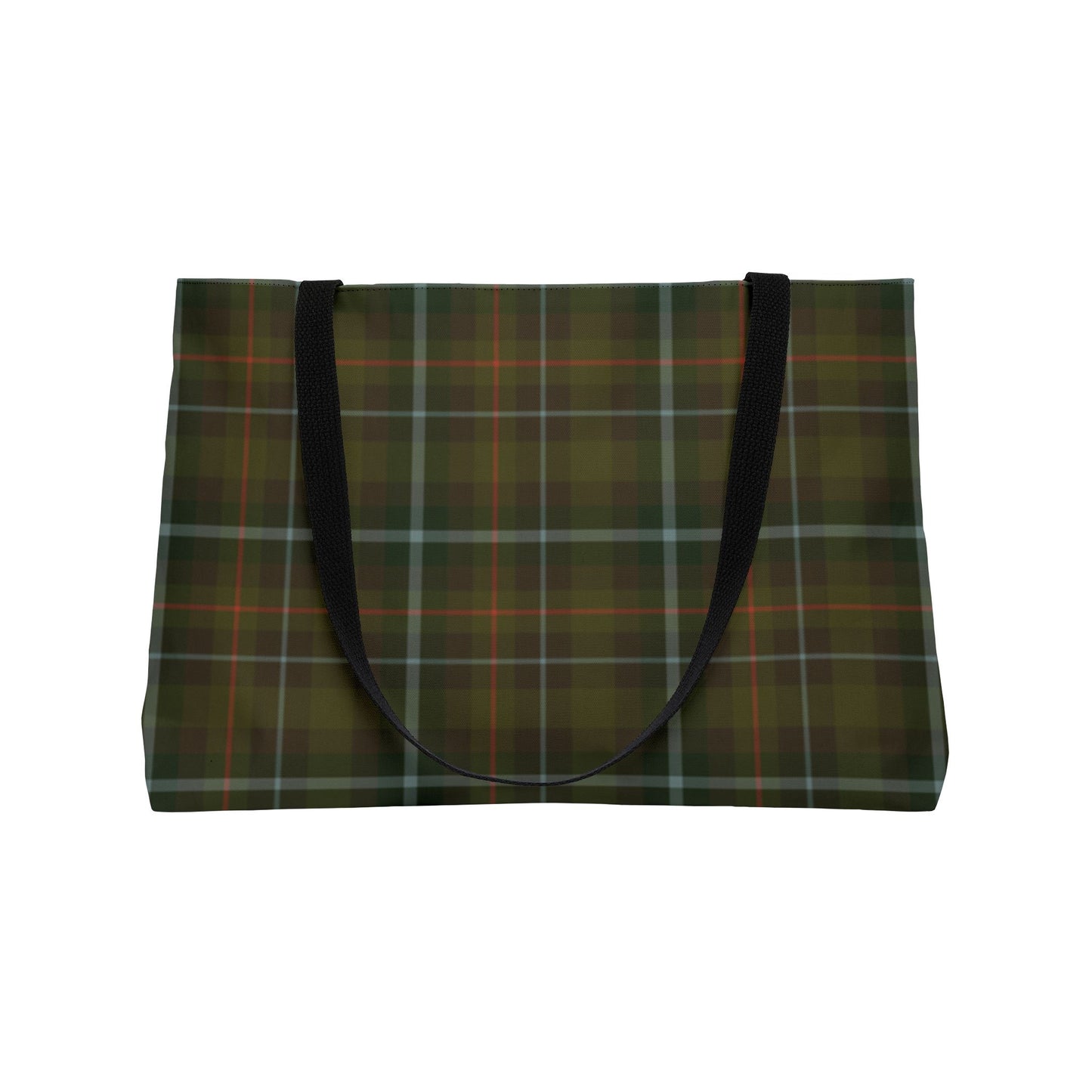 Derby Plaid Weekender Tote Bag