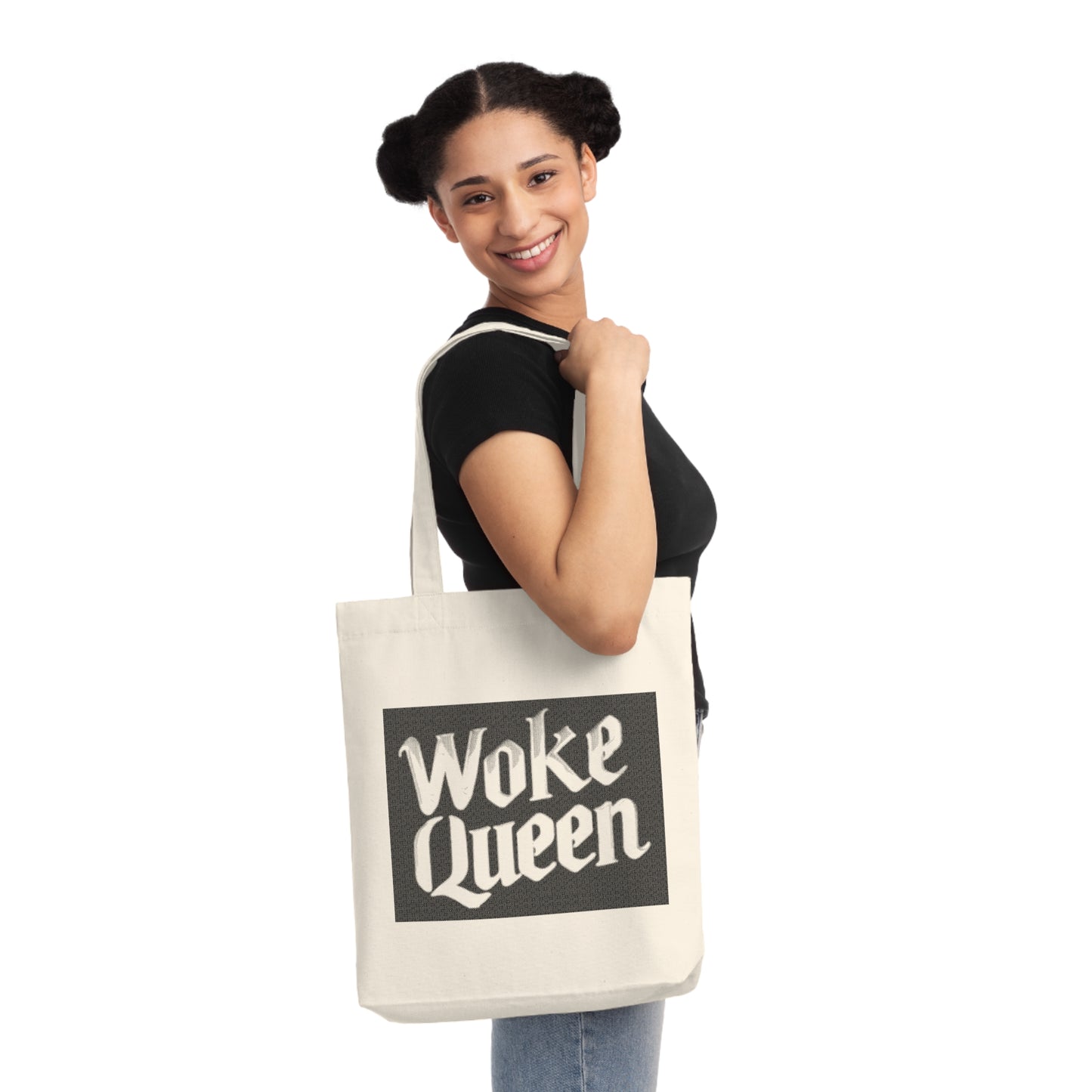 Woke Queen Classic Woven Tote Bag