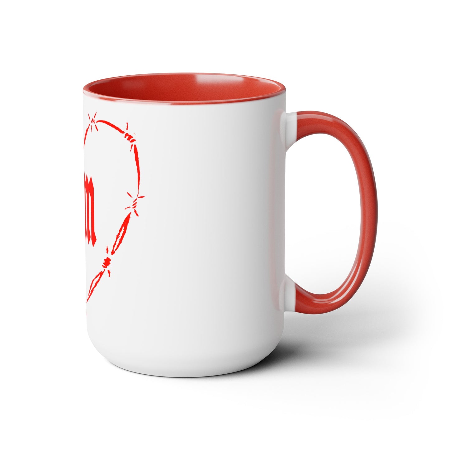 Strong as a Mother Two-Tone Coffee Mugs, 15oz V5