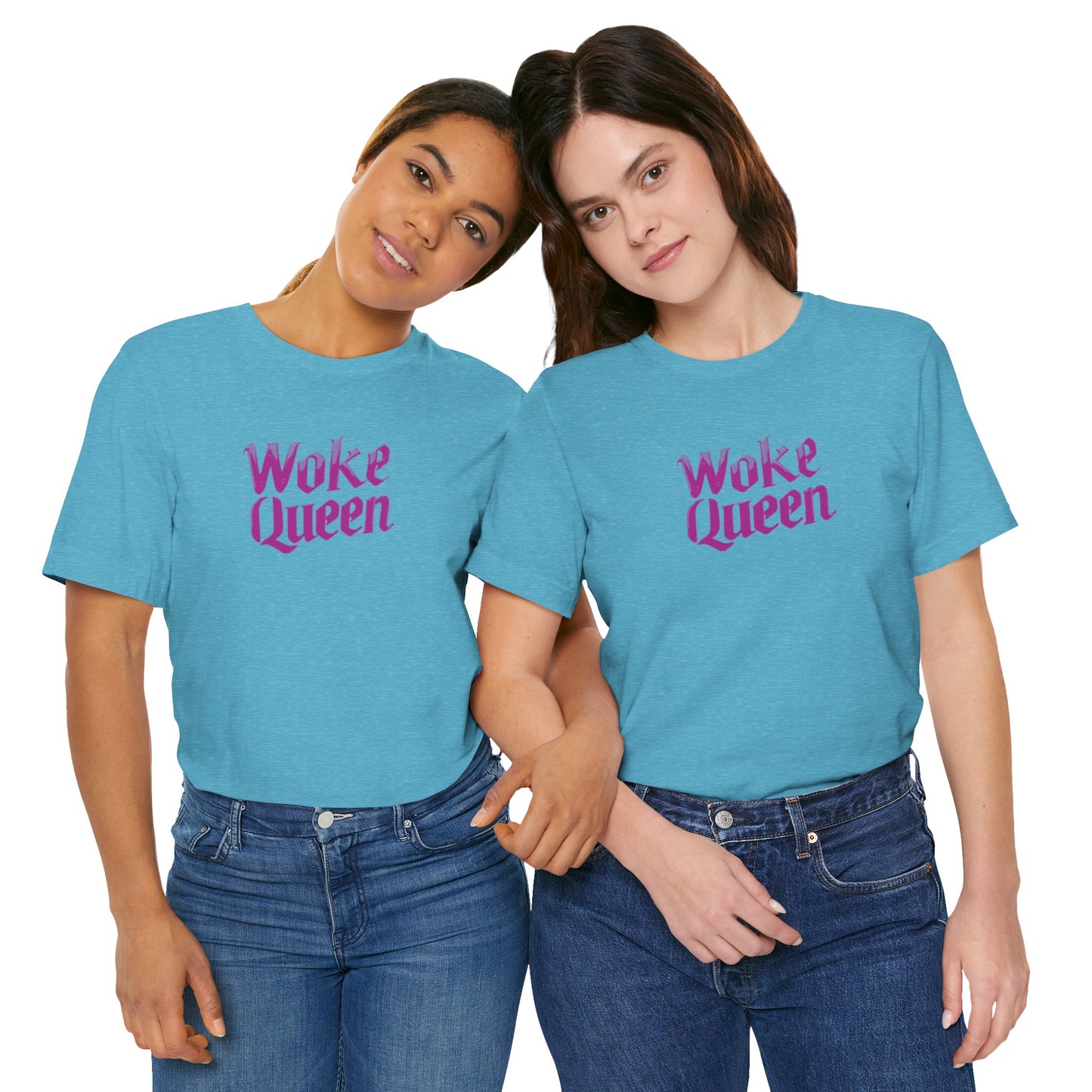 Unisex Woke Queen Jersey Short Sleeve Tee