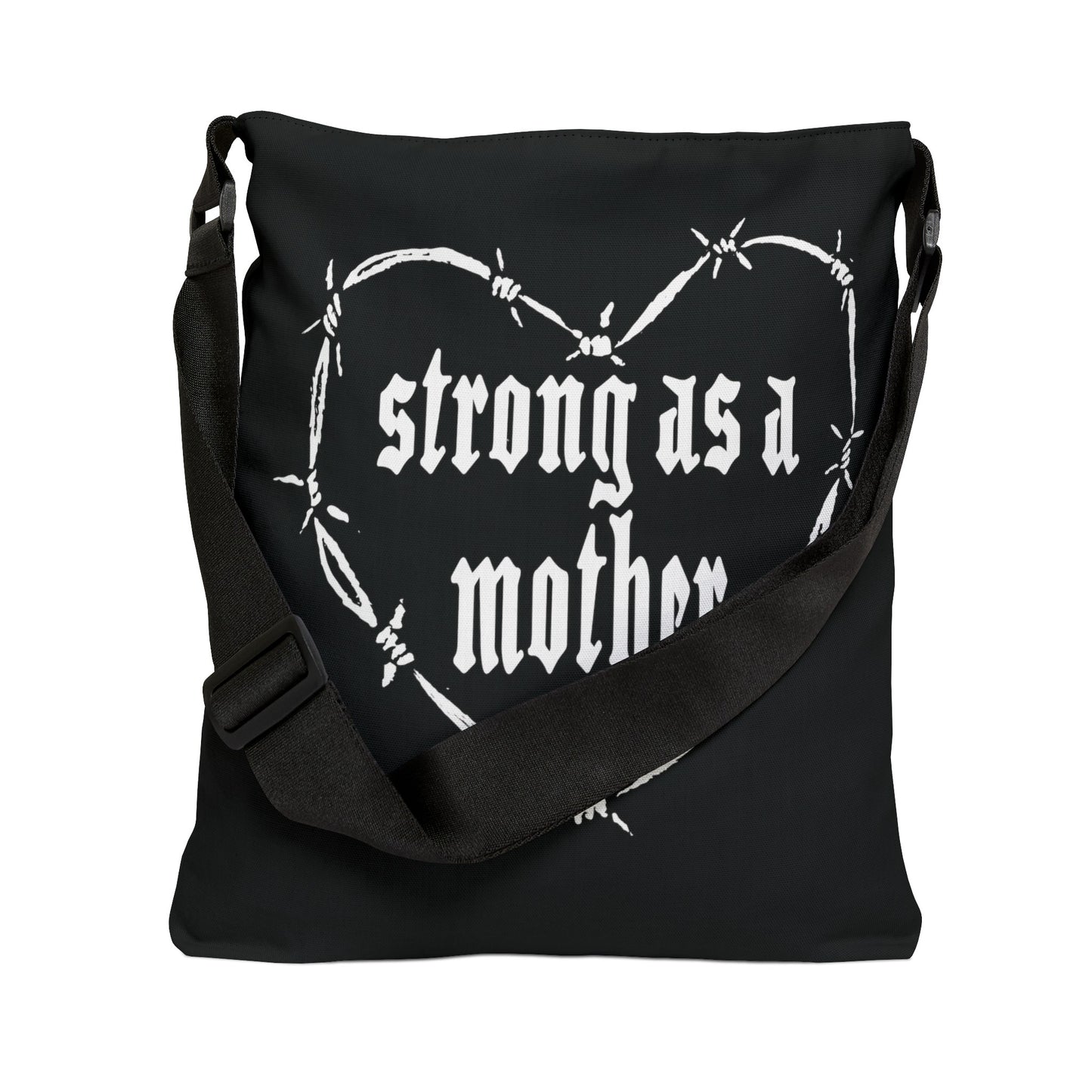Strong as a Mother Adjustable Tote Bag 6
