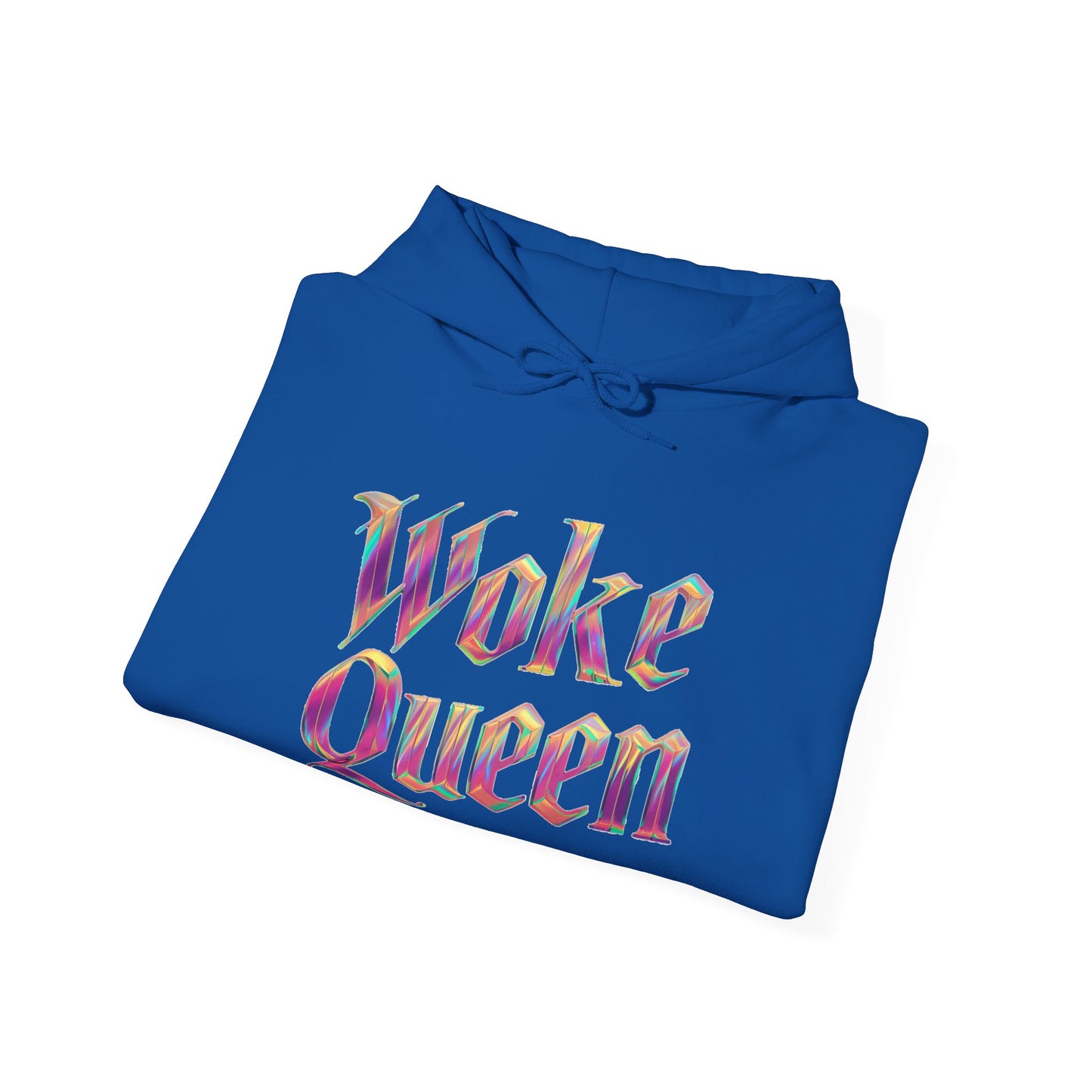 Unisex Woke Queen Gothic Iridescence Hooded Sweatshirt