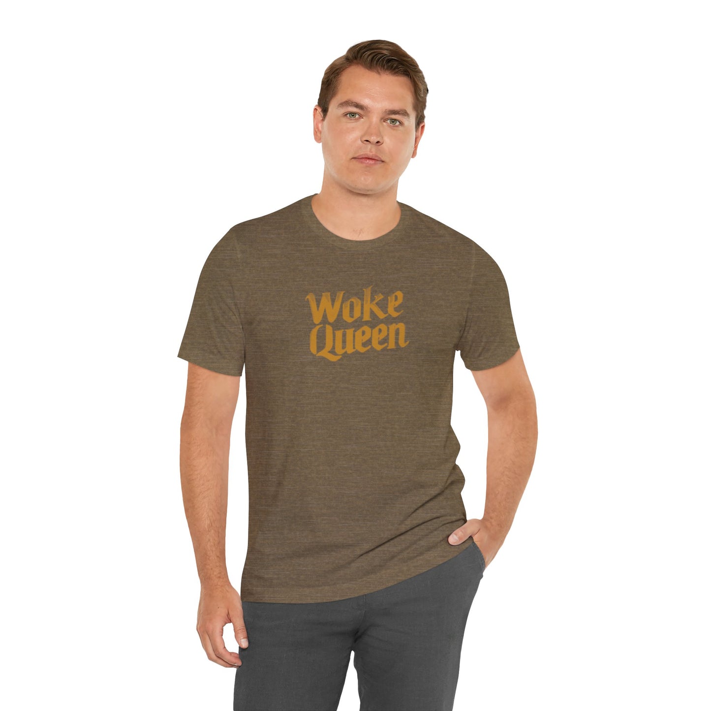 Unisex Woke Queen Jersey Short Sleeve Tee