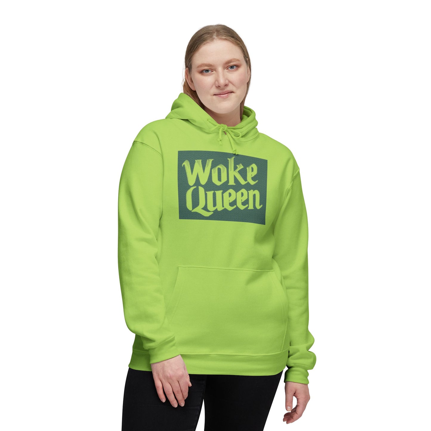 Unisex Woke Queen Hooded Sweatshirt