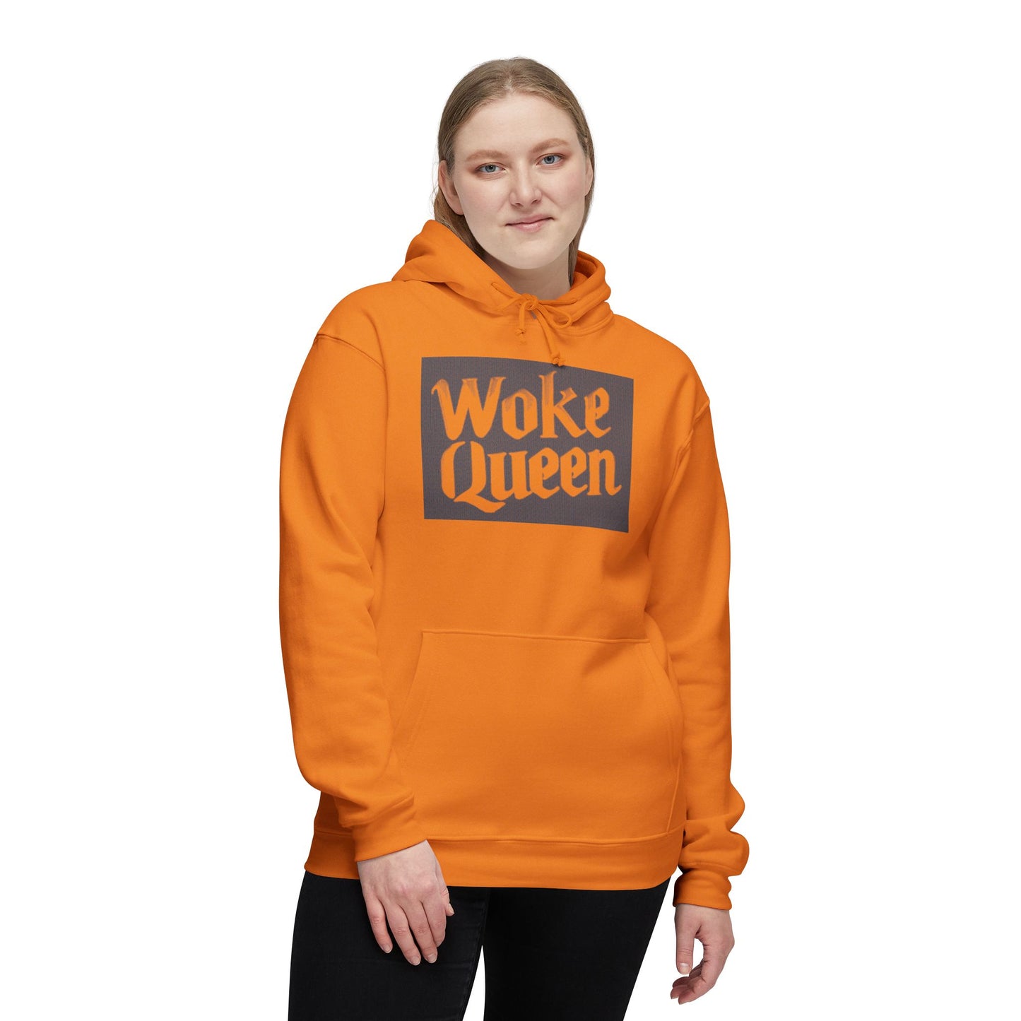 Unisex Woke Queen Hooded Sweatshirt