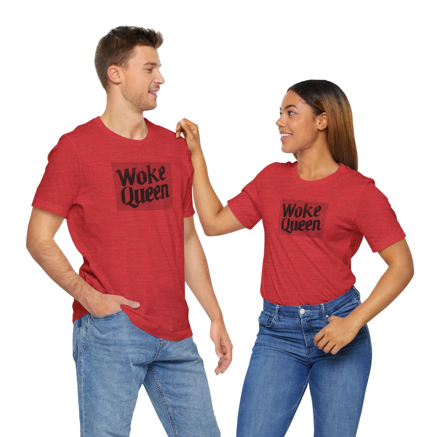 Unisex Woke Queen Jersey Short Sleeve Tee
