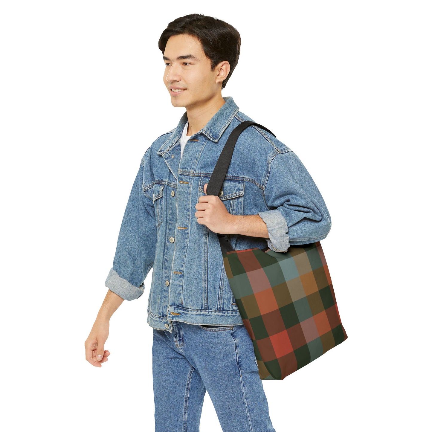 Coventry Plaid Adjustable Tote Bag