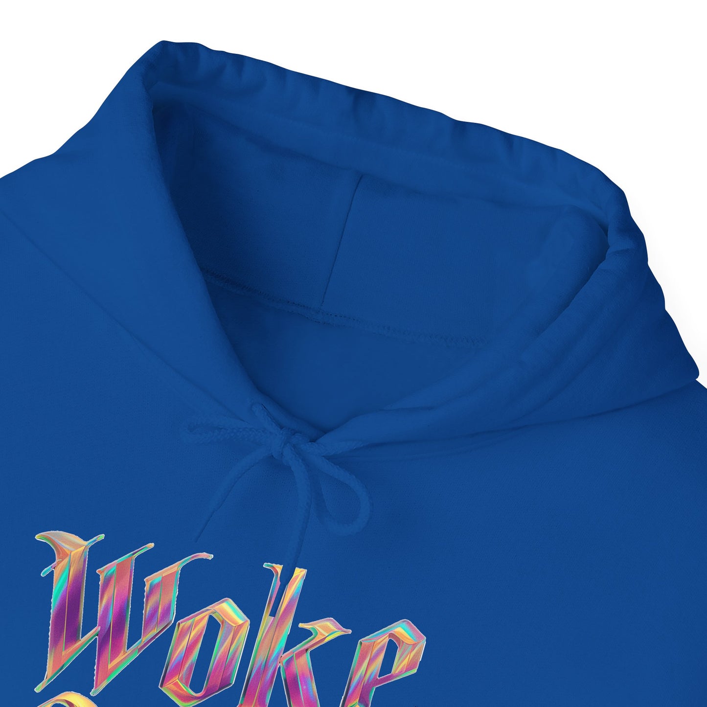 Unisex Woke Queen Gothic Iridescence Hooded Sweatshirt