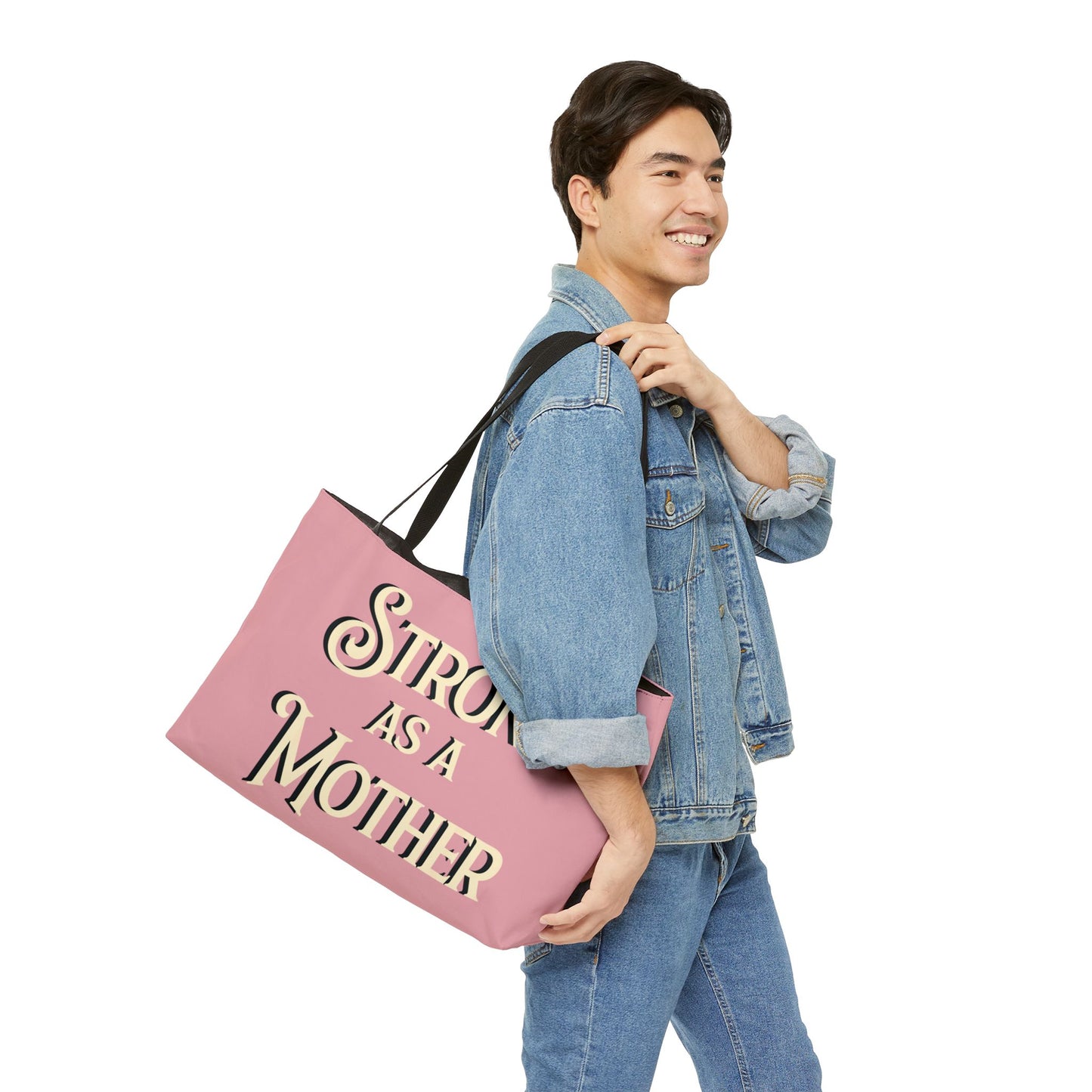 Strong as a Mother Weekender Tote Bag - Rose