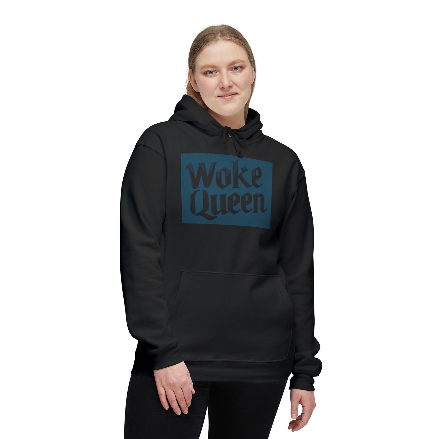 Unisex Woke Queen Hooded Sweatshirt