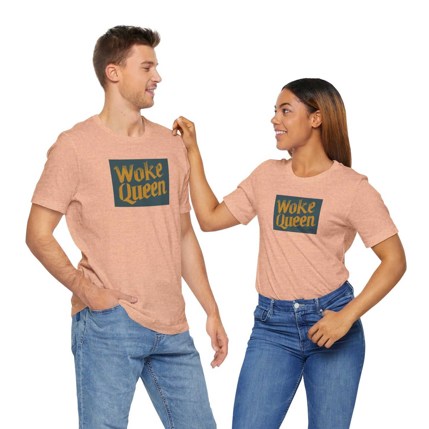 Unisex Woke Queen Jersey Short Sleeve Tee