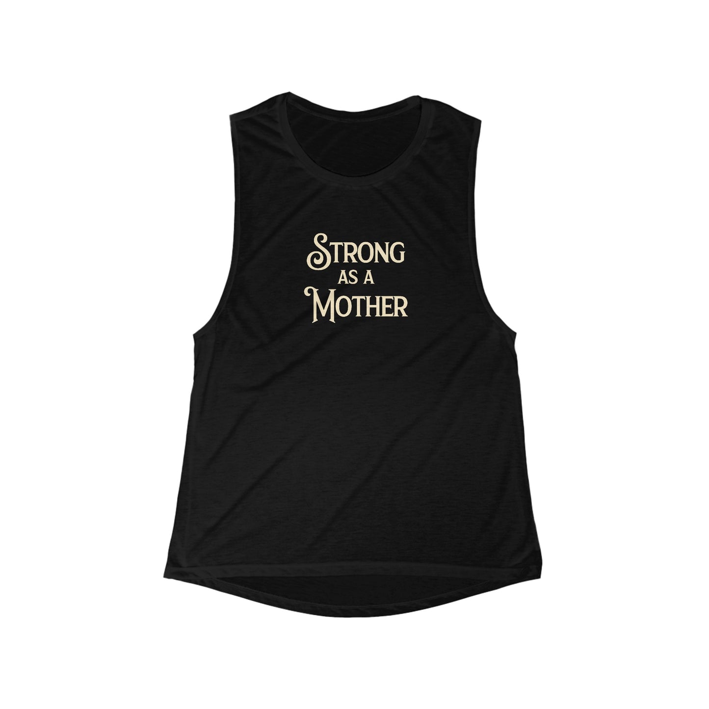 Strong as a Mother Women's Flowy Scoop Muscle Tank