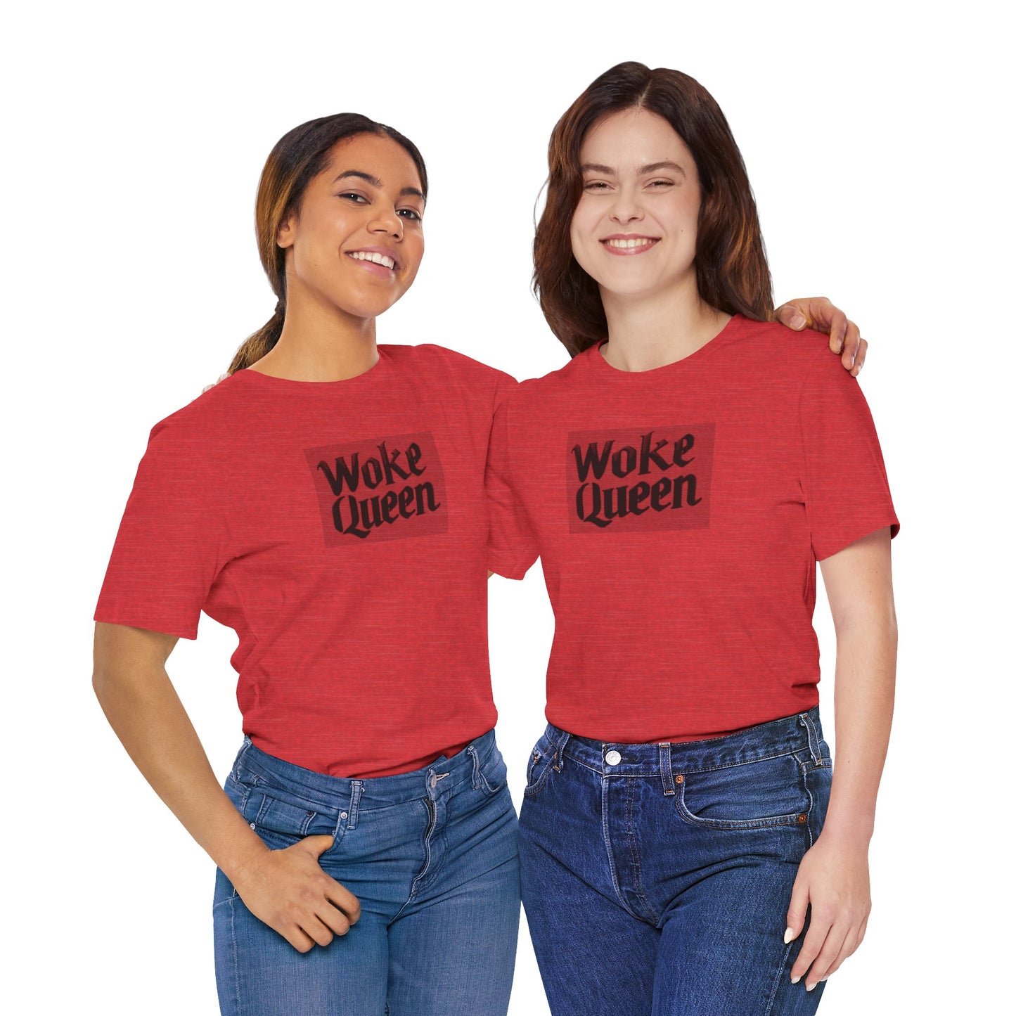 Unisex Woke Queen Jersey Short Sleeve Tee