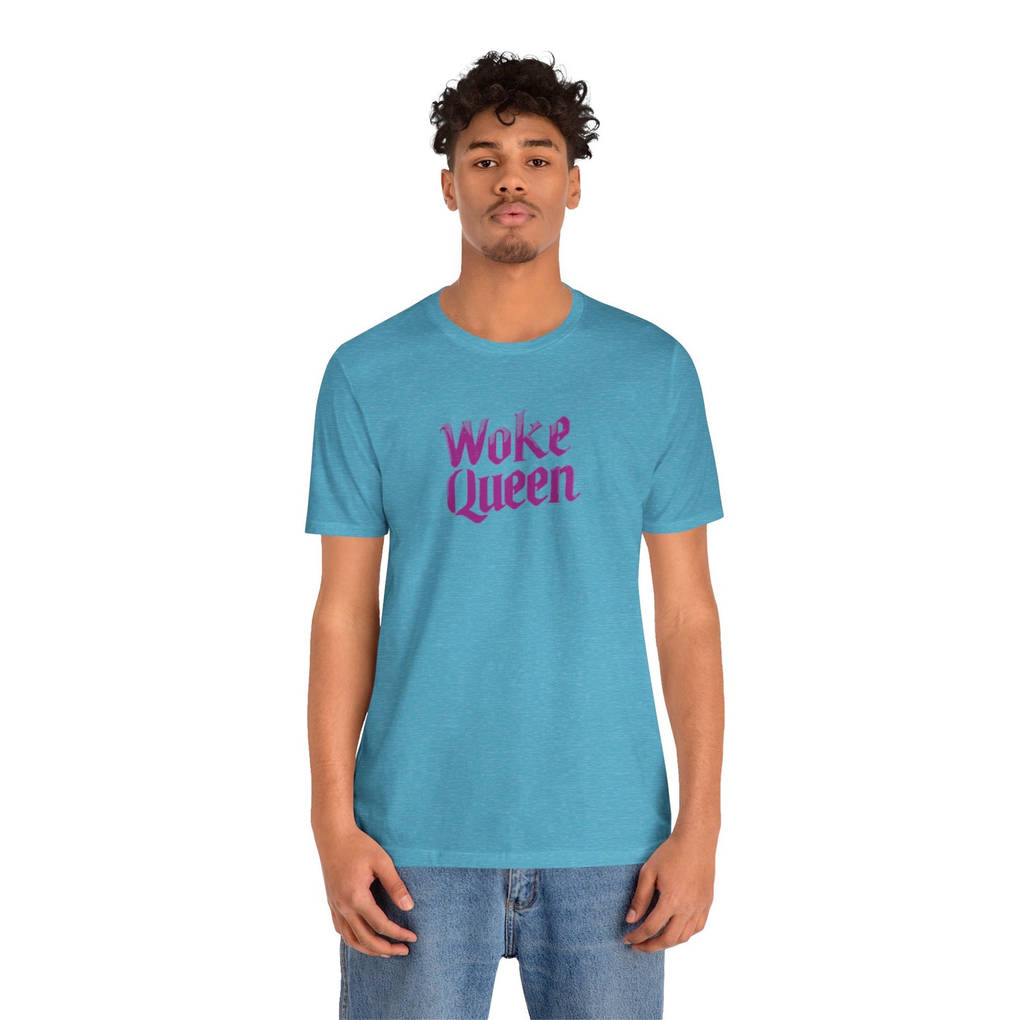 Unisex Woke Queen Jersey Short Sleeve Tee