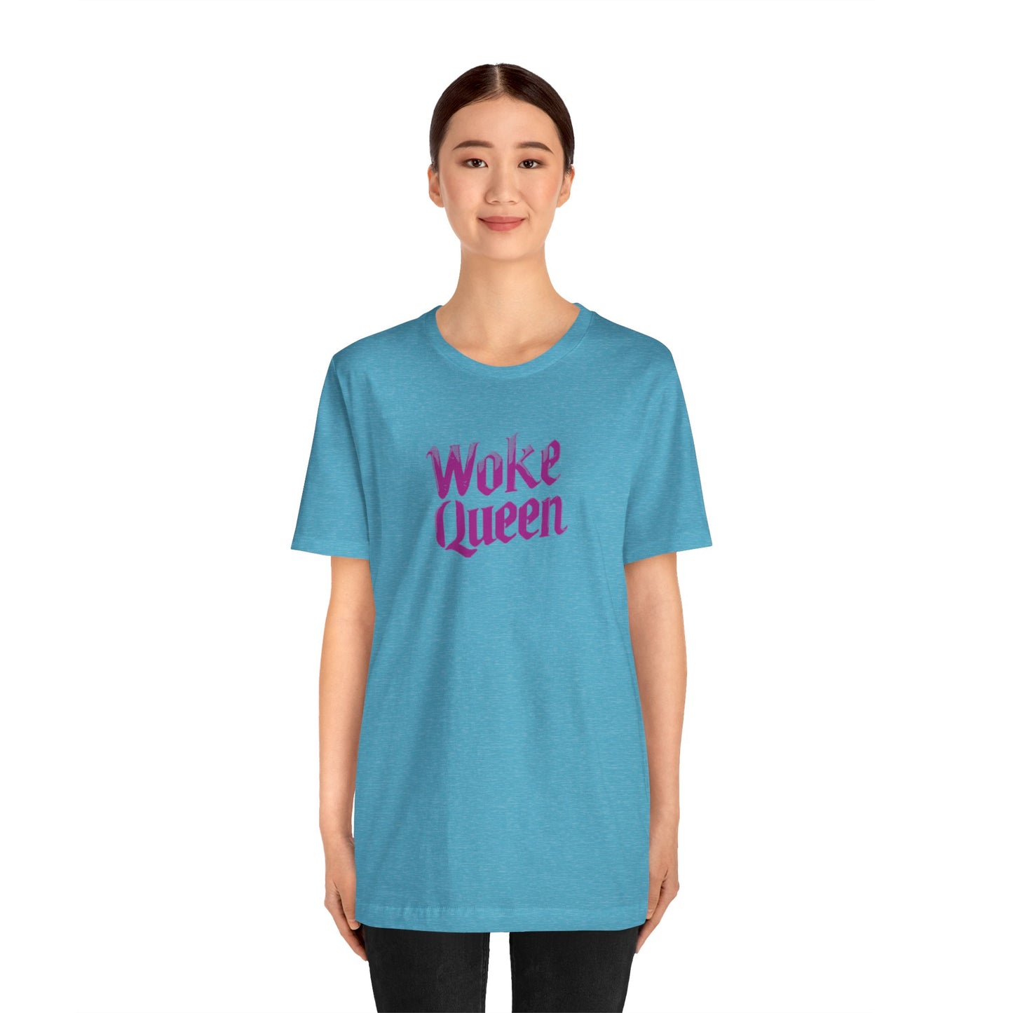 Unisex Woke Queen Jersey Short Sleeve Tee