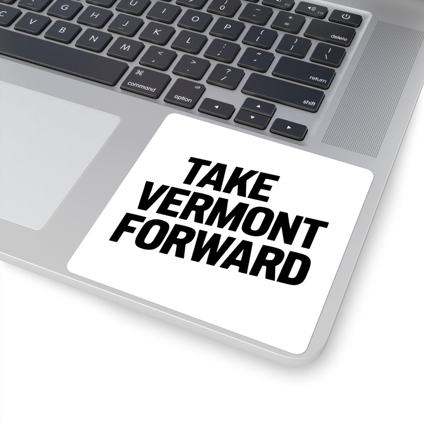 TAKE VERMONT FORWARD Square Stickers