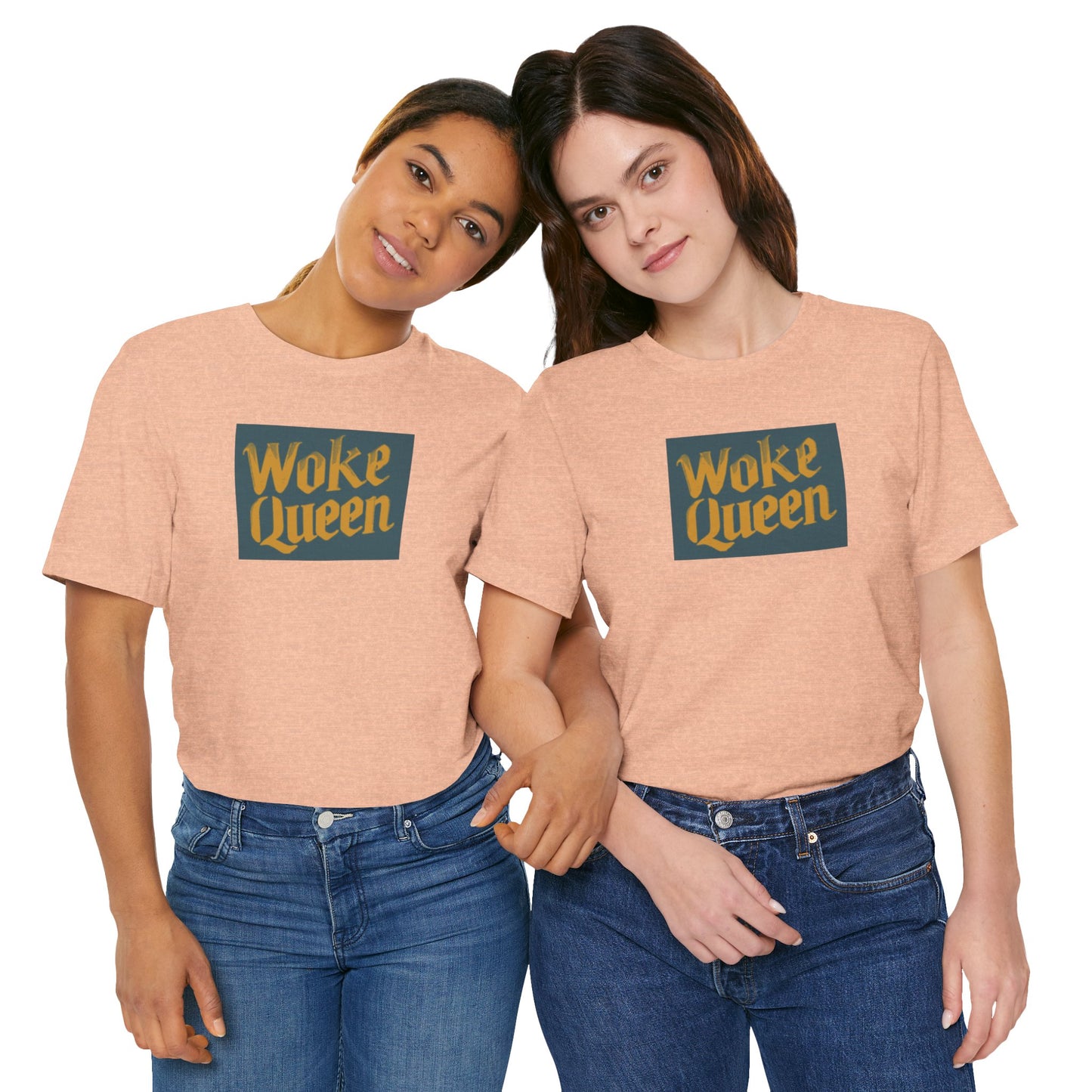 Unisex Woke Queen Jersey Short Sleeve Tee