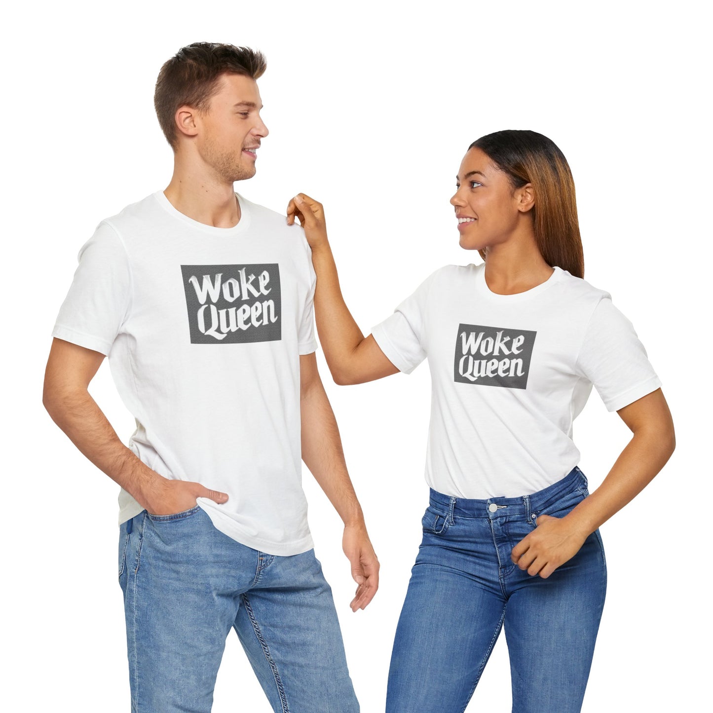 Unisex Woke Queen Jersey Short Sleeve Tee