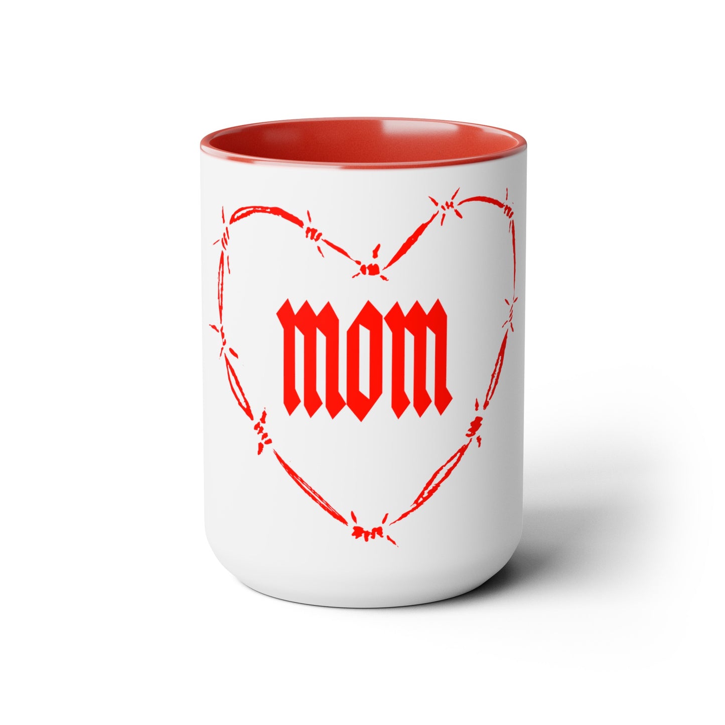 Strong as a Mother Two-Tone Coffee Mugs, 15oz V5