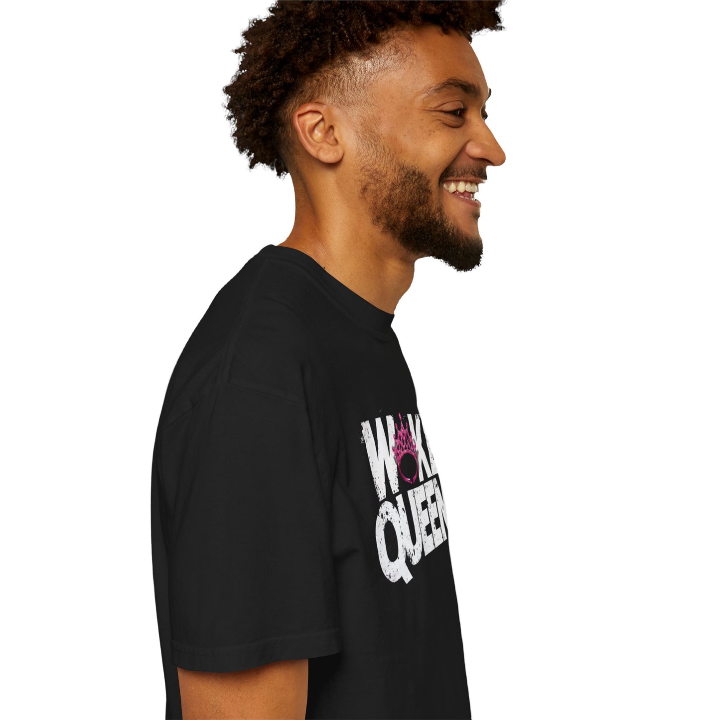 Unisex WOKE QUEEN Tiara Style Garment-Dyed T-shirt