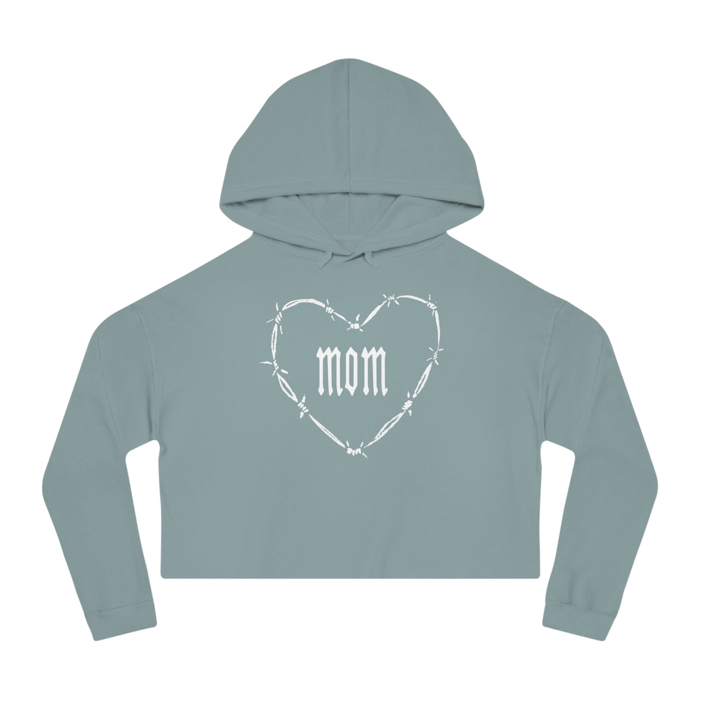 Barbed Heart Women’s Cropped Hooded Sweatshirt