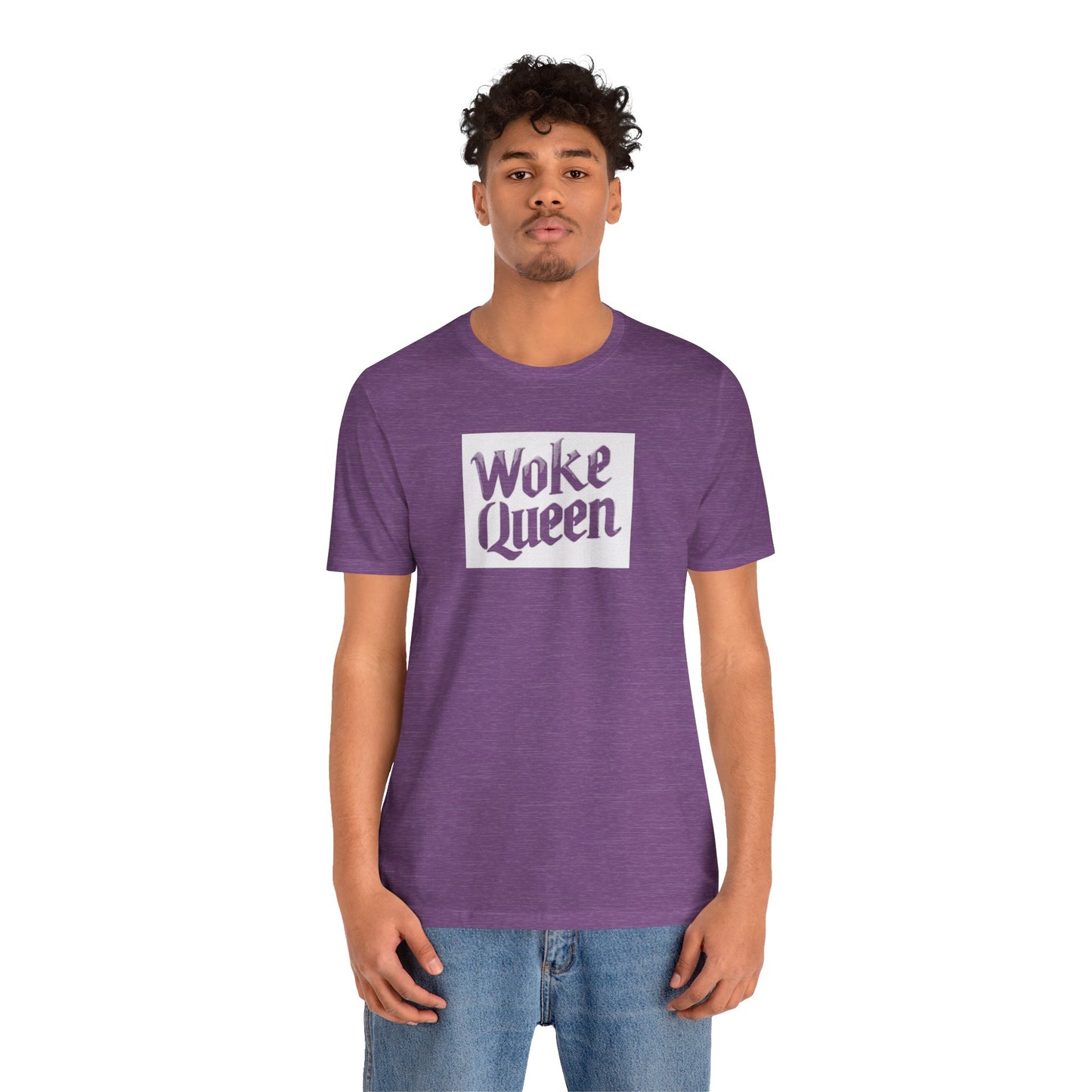 Unisex Woke Queen Jersey Short Sleeve Tee