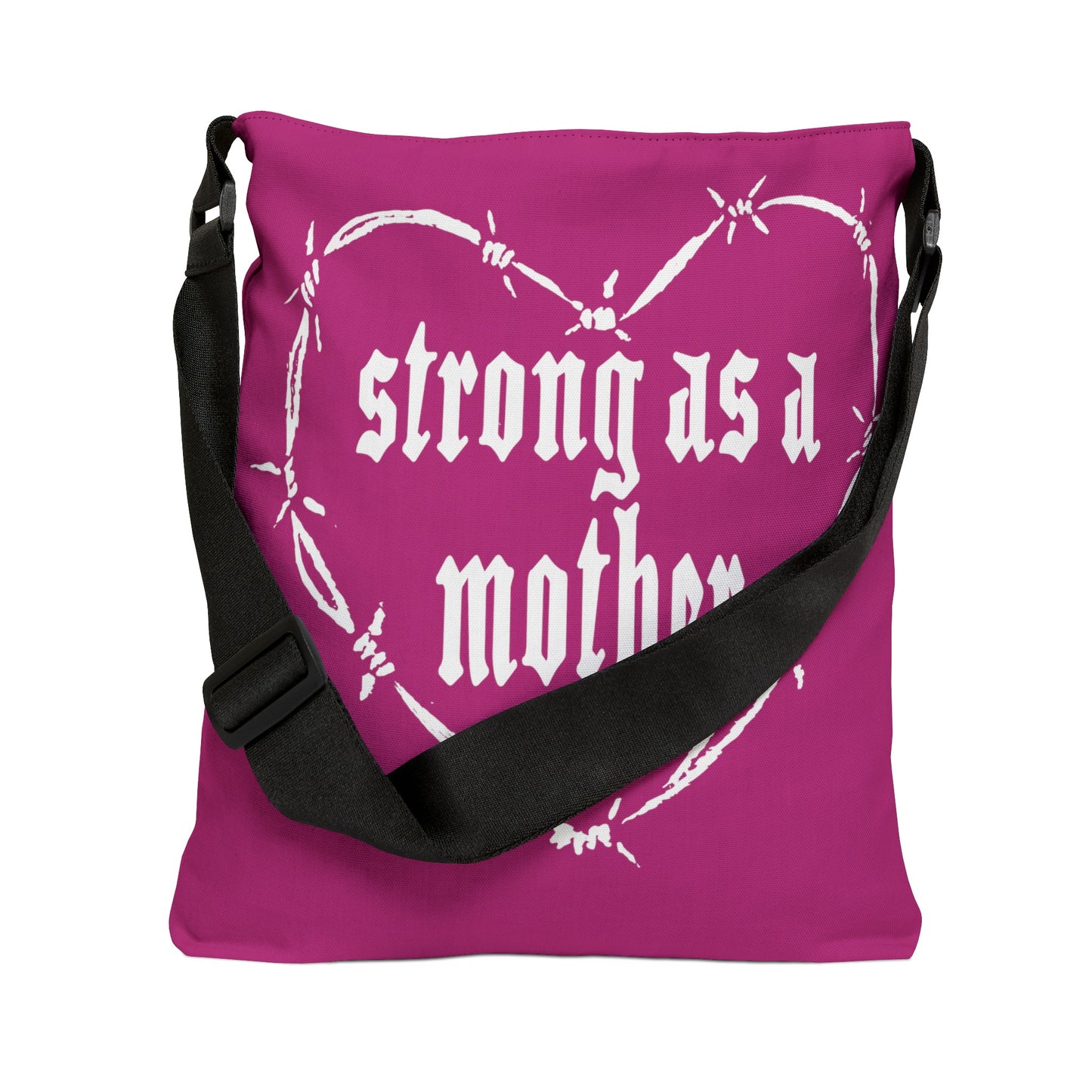 Strong as a Mother Adjustable Tote Bag 8
