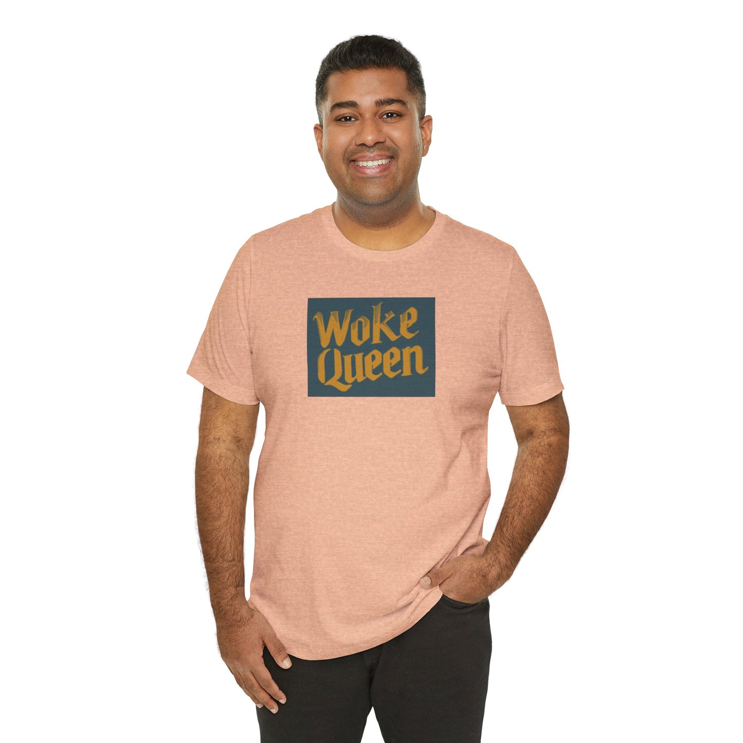 Unisex Woke Queen Jersey Short Sleeve Tee
