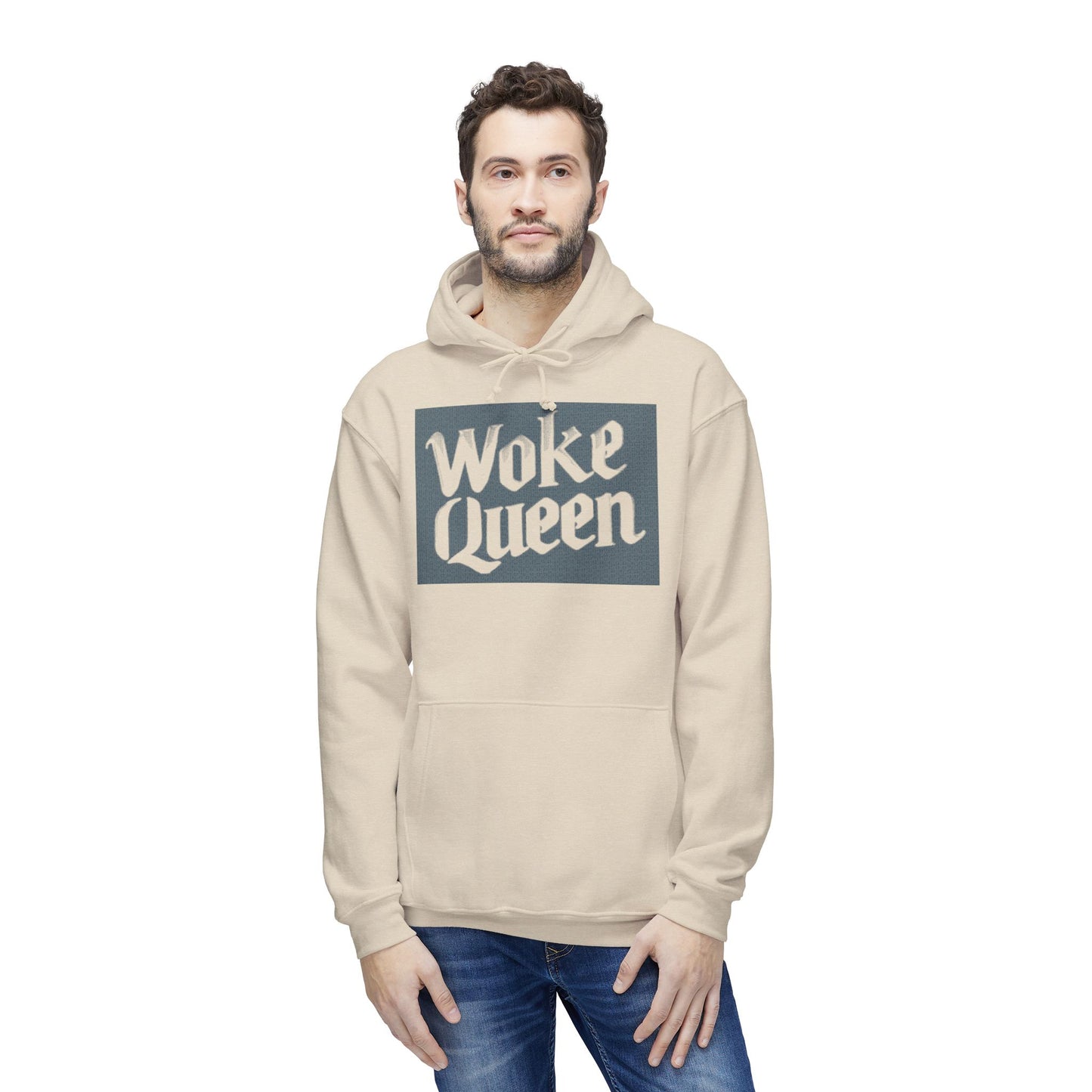 Unisex Woke Queen Hooded Sweatshirt