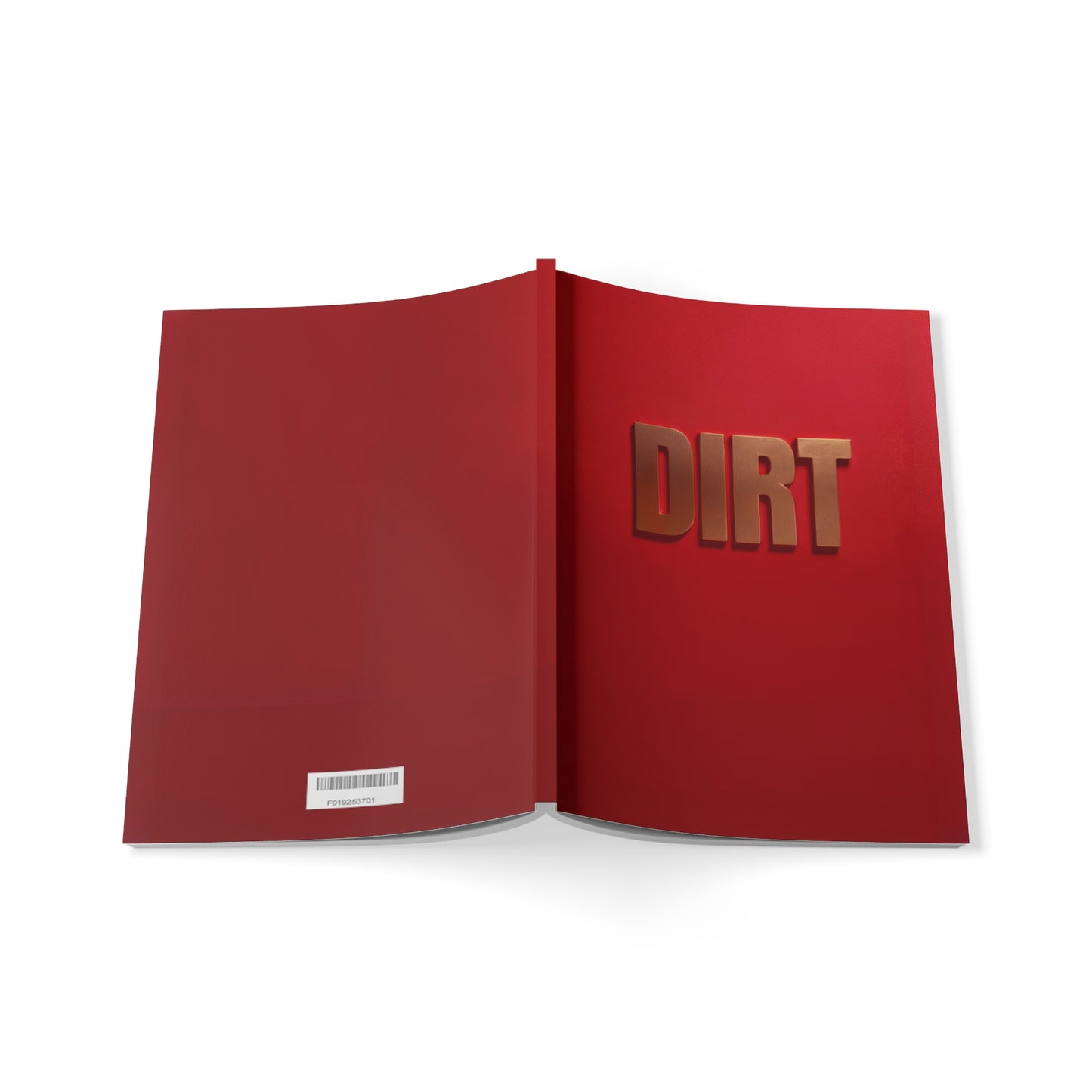 DIRT Agenda Red Bronze - Softcover Notebook, A5