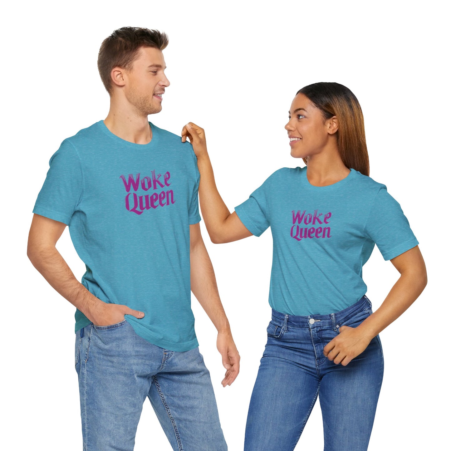 Unisex Woke Queen Jersey Short Sleeve Tee