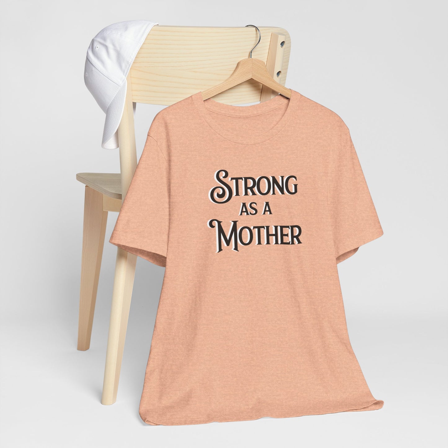 Unisex Strong as a Mother Classic Jersey Short Sleeve Tee