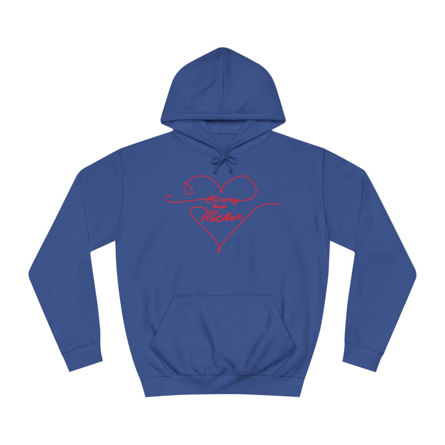 Unisex Strong as a Mother Love Lines Motherhoodie