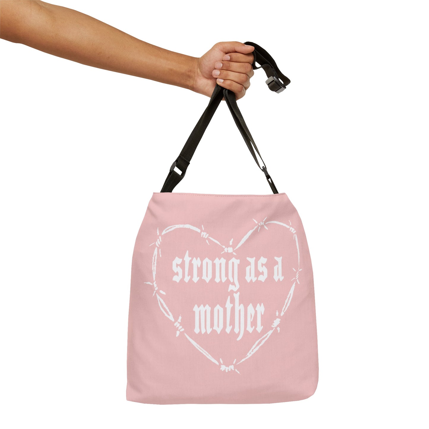 Strong as a Mother Adjustable Tote Bag 5