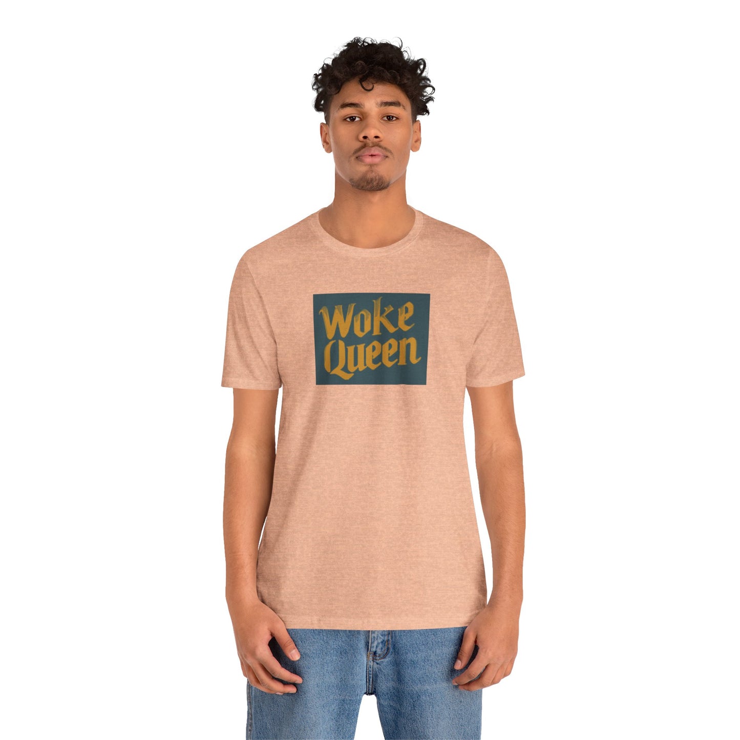 Unisex Woke Queen Jersey Short Sleeve Tee