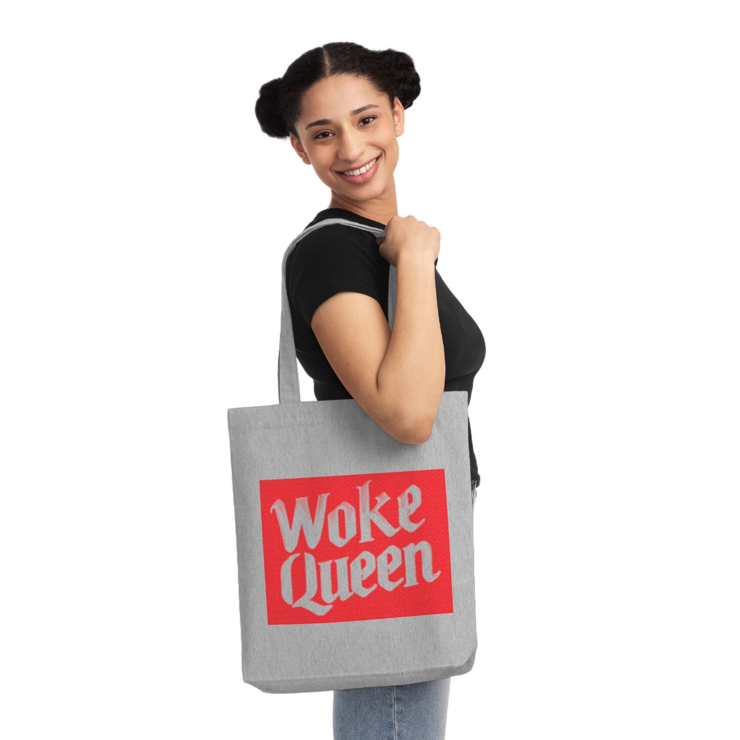 Woke Queen Classic Woven Tote Bag