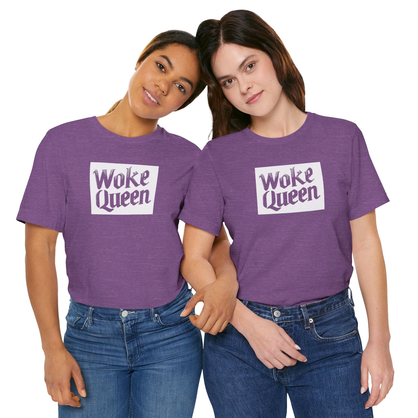 Unisex Woke Queen Jersey Short Sleeve Tee