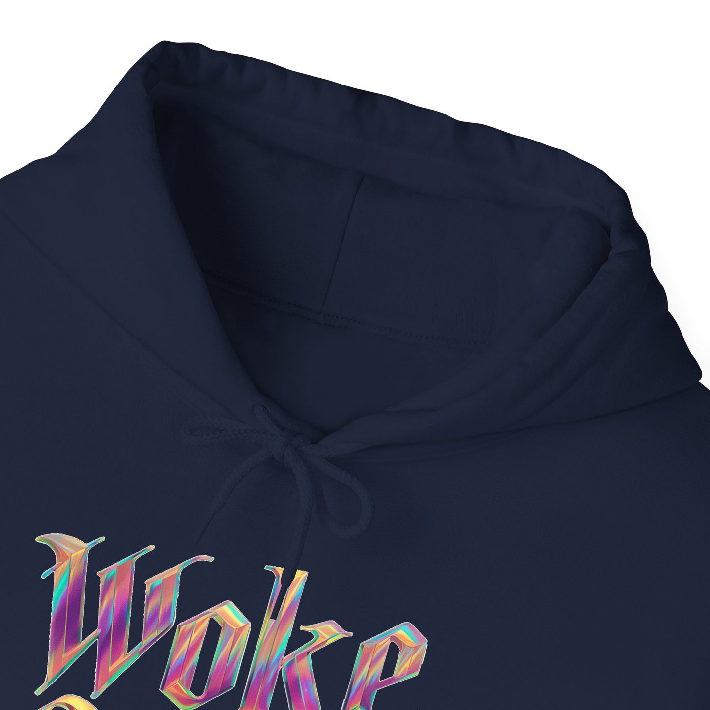 Unisex Woke Queen Gothic Iridescence Hooded Sweatshirt