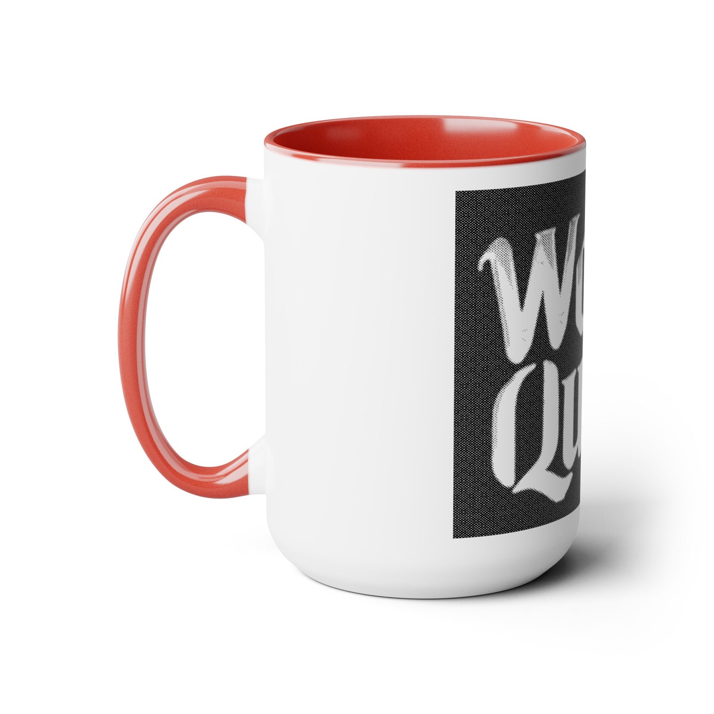 Woke Queen Two-Tone Coffee Mugs, 15oz