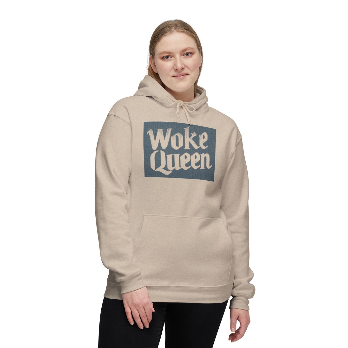 Unisex Woke Queen Hooded Sweatshirt