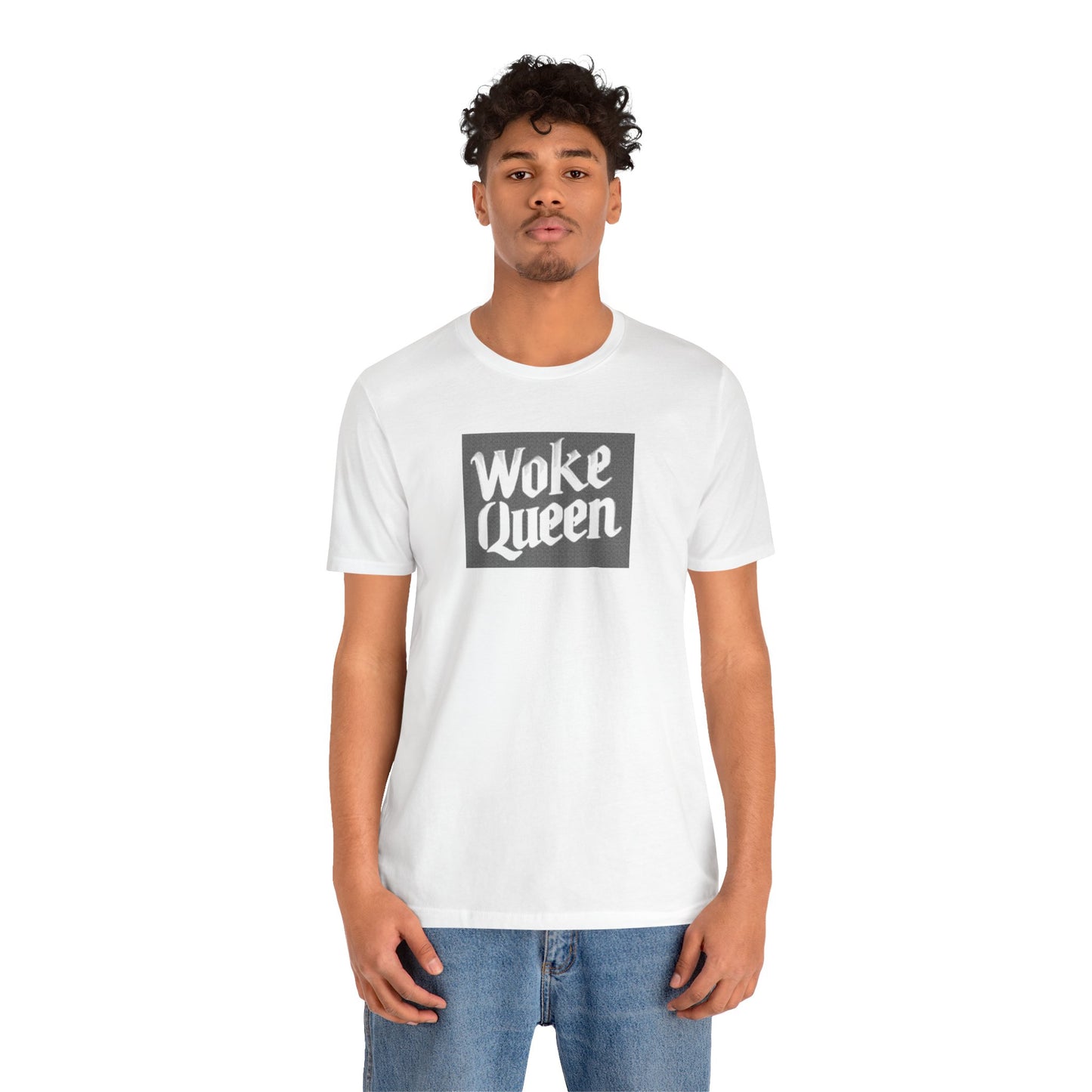 Unisex Woke Queen Jersey Short Sleeve Tee