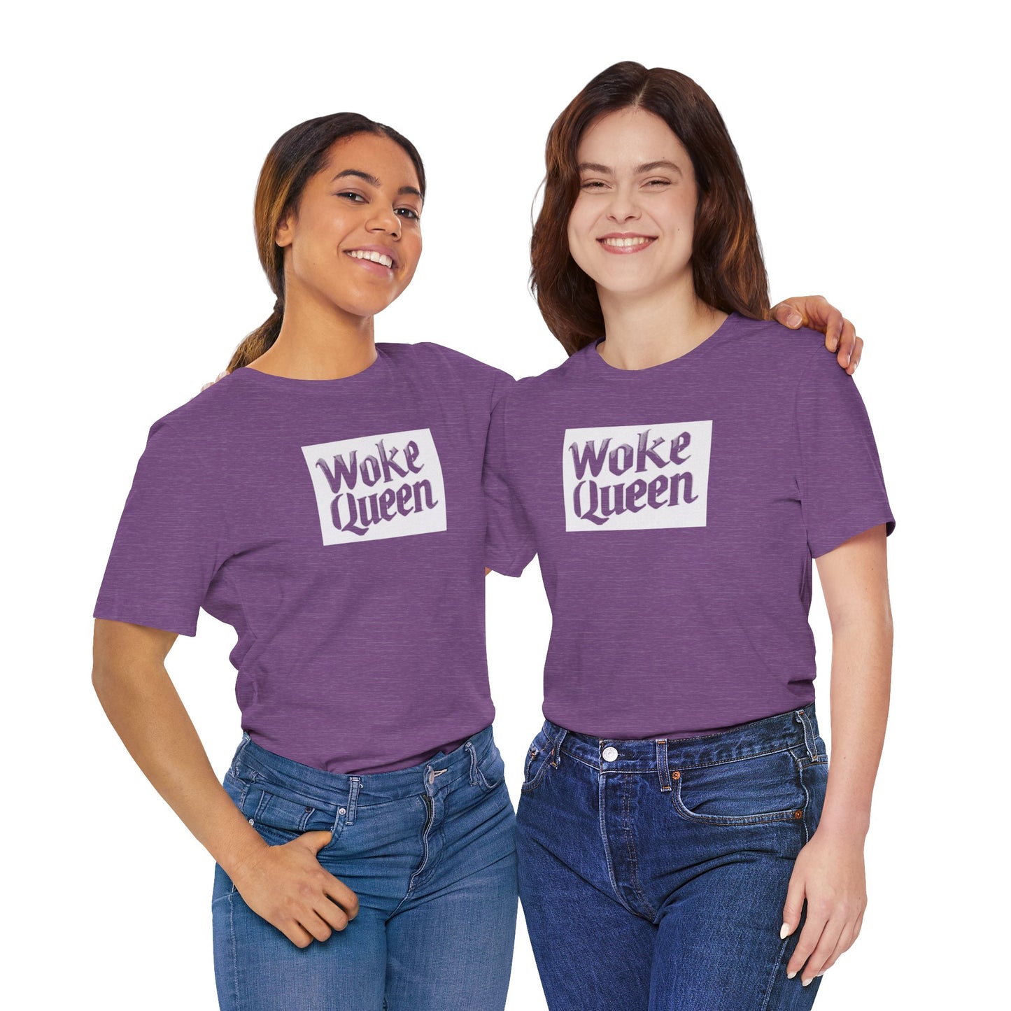 Unisex Woke Queen Jersey Short Sleeve Tee