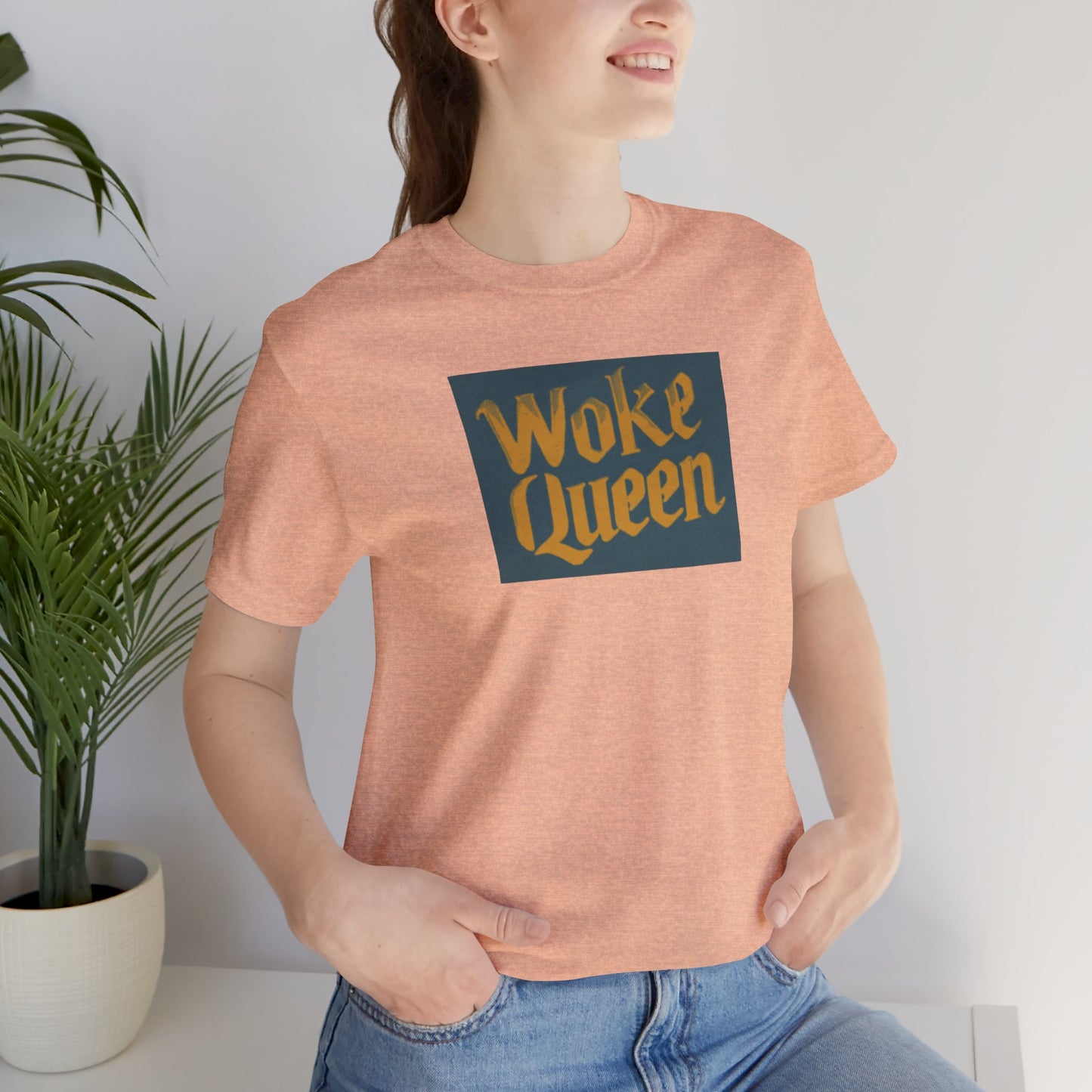 Unisex Woke Queen Jersey Short Sleeve Tee