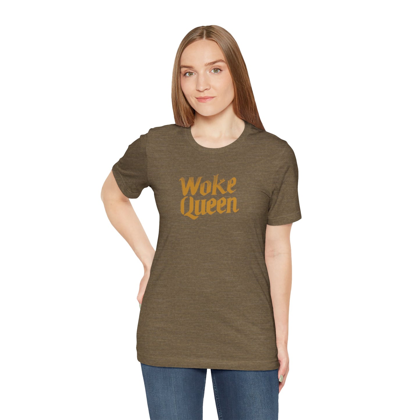 Unisex Woke Queen Jersey Short Sleeve Tee